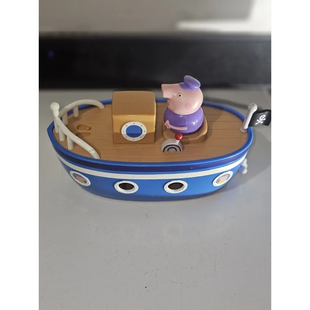 Rare Peppa Pig - Grandpa Pig’s Push Along Cabin Boat